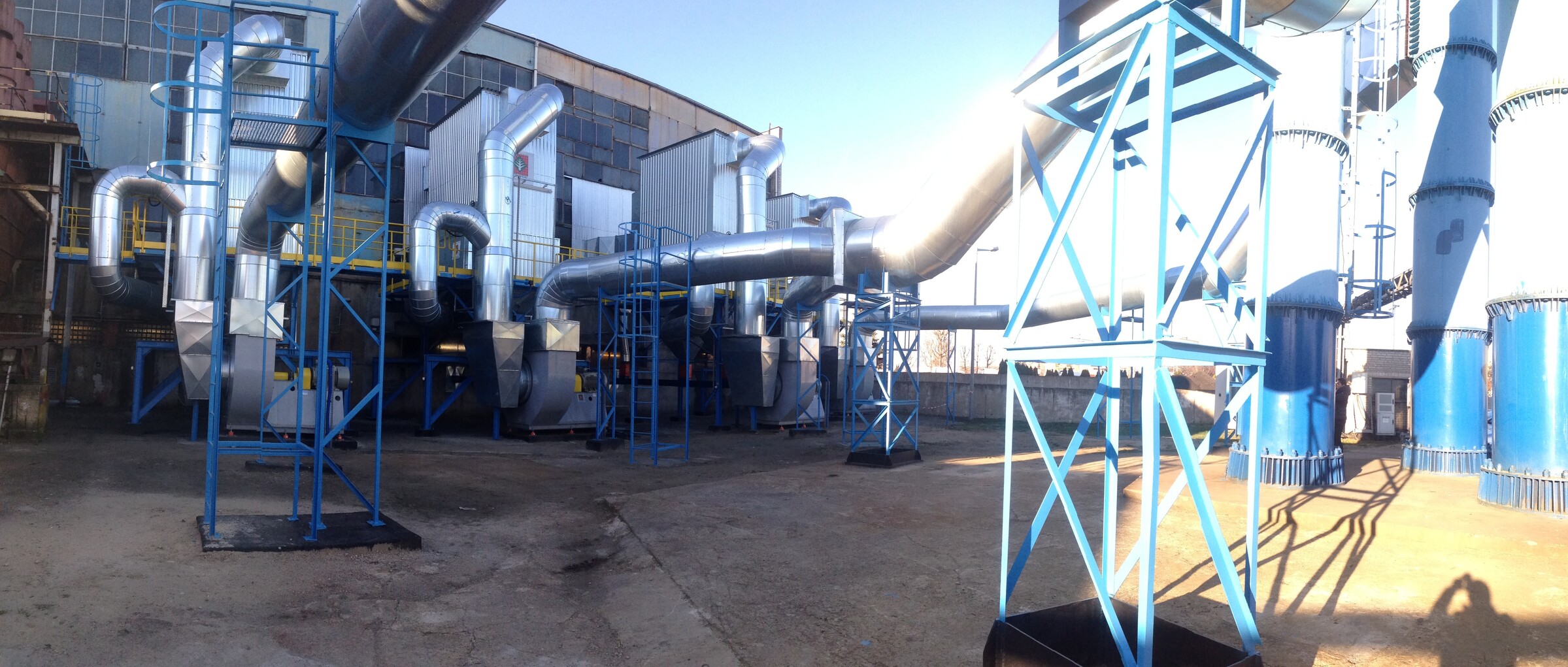 Instalacja odpylania cyklofiltr Eco Instal